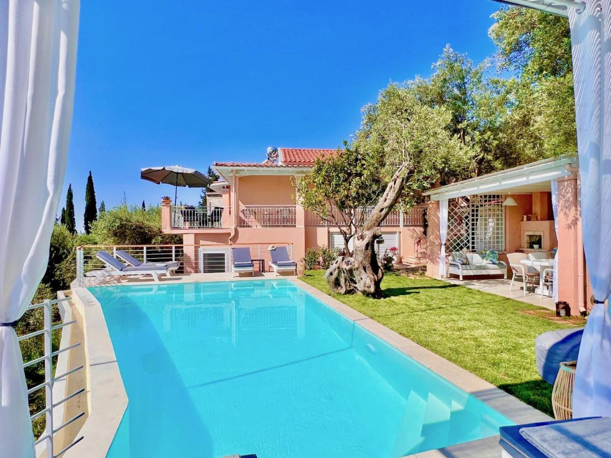 Villa Evmaria With Private Swimming Pool Spartylas Ngoại thất bức ảnh