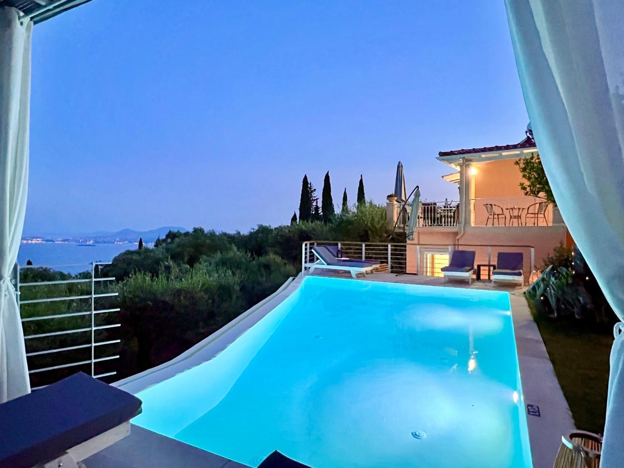 Villa Evmaria With Private Swimming Pool Spartylas Ngoại thất bức ảnh