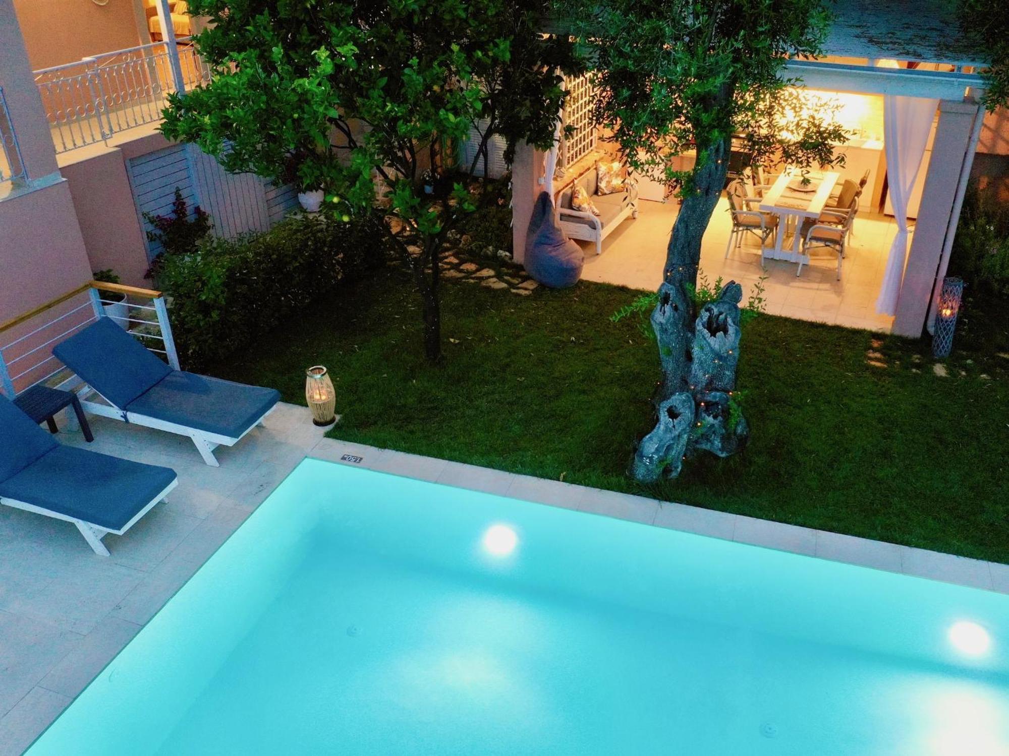 Villa Evmaria With Private Swimming Pool Spartylas Ngoại thất bức ảnh
